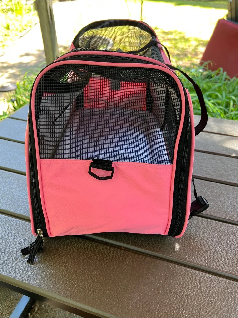 Pet Ami Large Pet Carrier with Mesh Ventilation